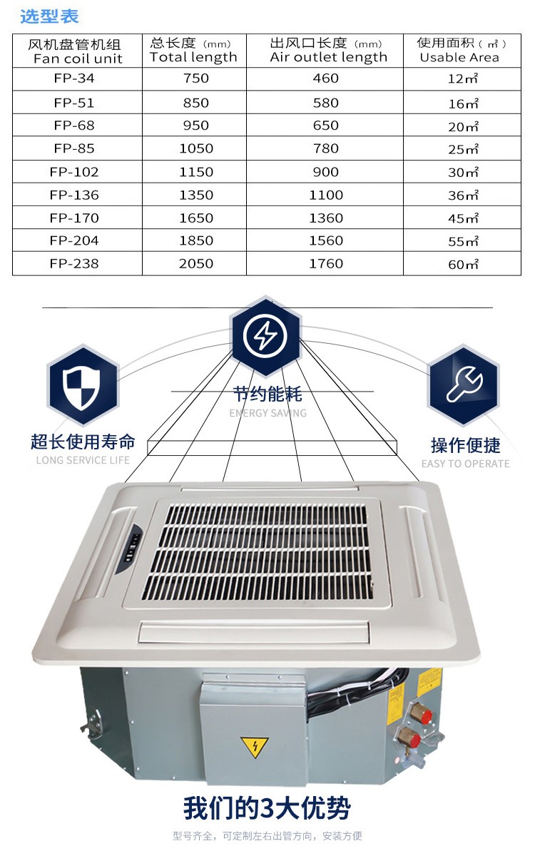 卡式风机盘管的工作原理保护措施